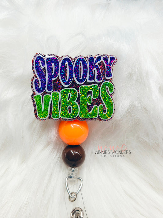 Spooky Vibes Badge Reel