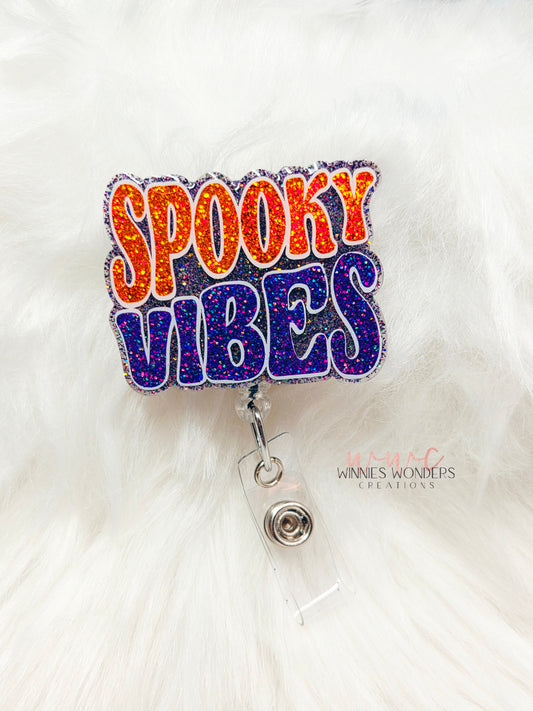 Spooky Vibes Badge Reel