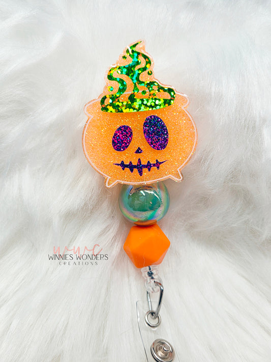 Smokey Cauldron Badge Reel