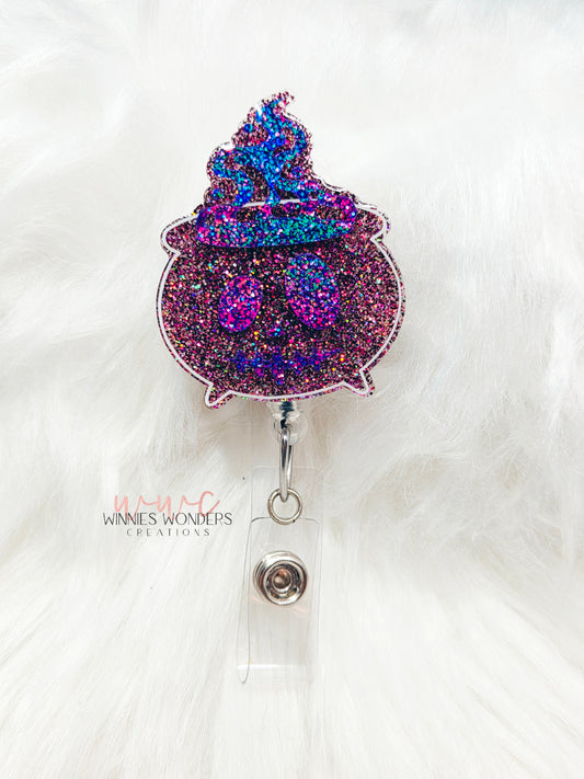 Smokey Cauldron Badge Reel