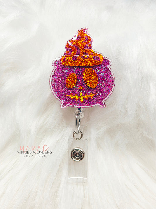 Smokey Cauldron Badge Reel