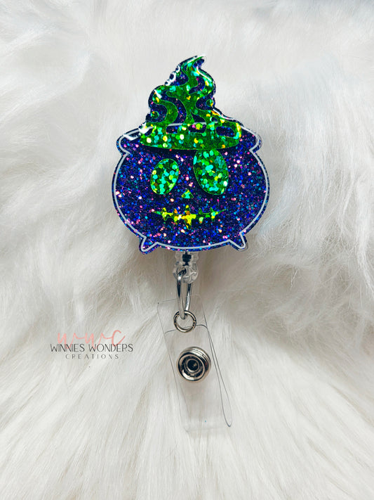 Smokey Cauldron Badge Reel