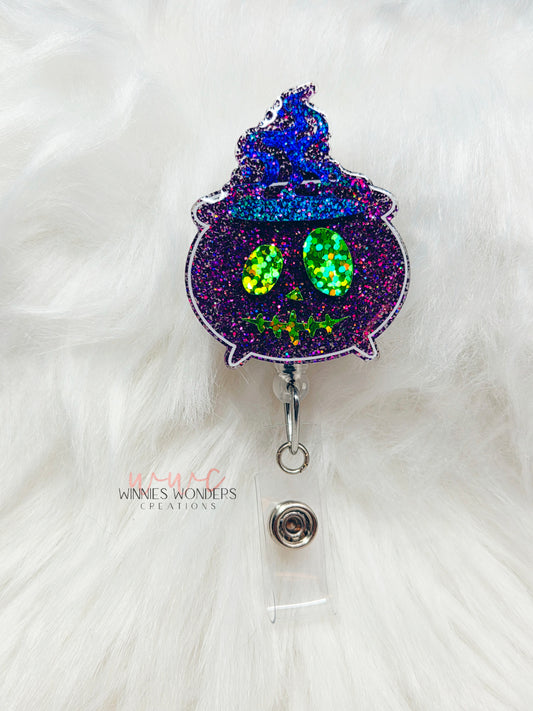 Smokey Cauldron Badge Reel