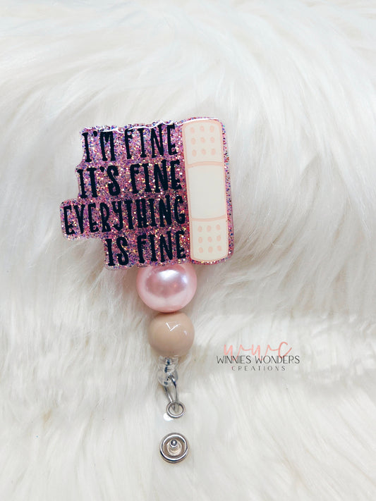 Im/Its/Everything is Fine Badge Reel