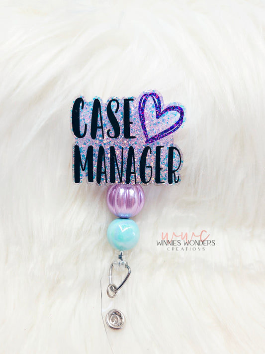 Case Manager Badge Reel
