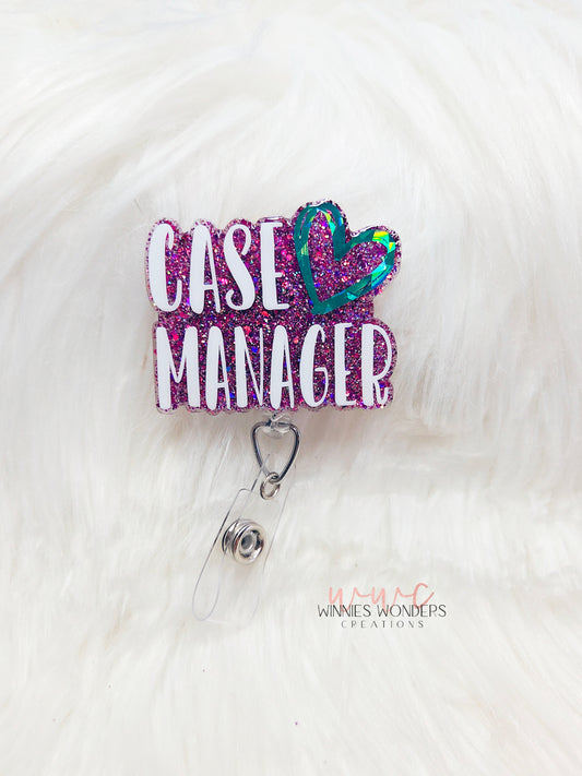 Case Manager Badge Reel
