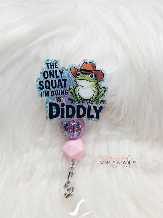 Diddly Squat Badge Reel