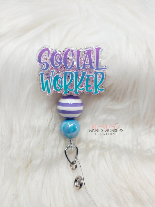 Social Worker Badge Reel