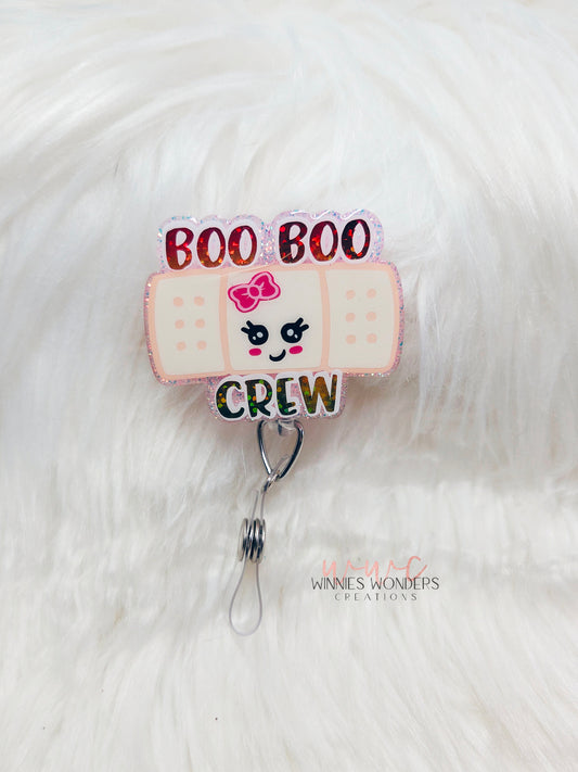 Boo Boo Crew Badge Reel