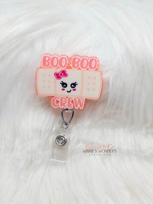 Boo Boo Crew Badge Reel