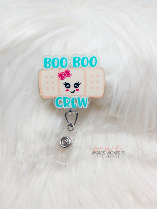 Boo Boo Crew  Badge Reel