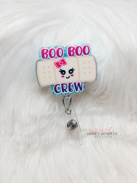 Boo Boo Crew Badge Reel