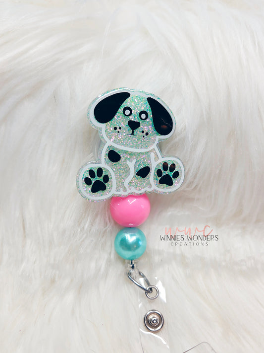 Dog Badge Reel