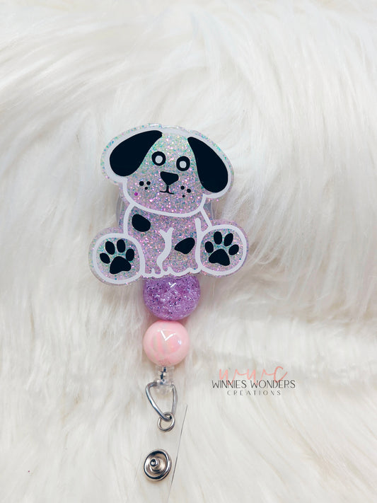 Dog Badge Reel