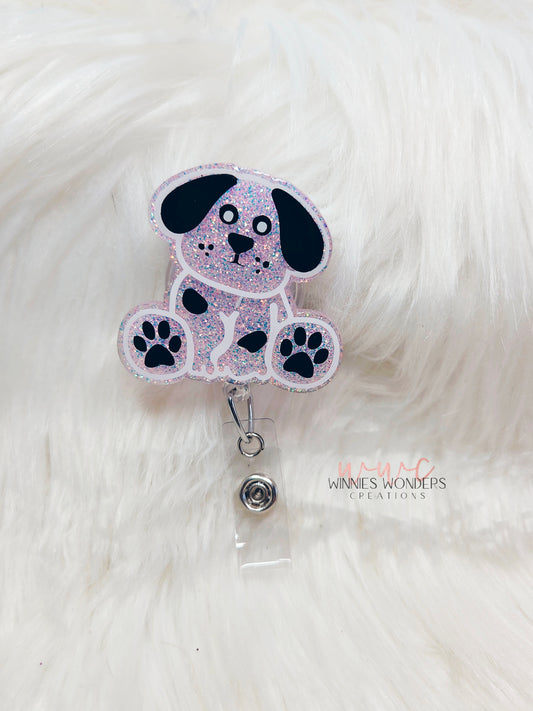 Dog Badge Reel