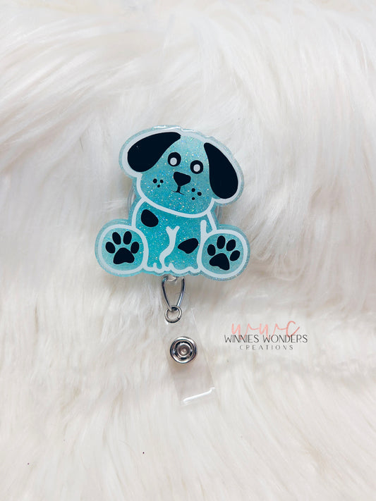 Dog Badge Reel