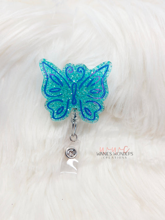 Butterfly Badge Reel