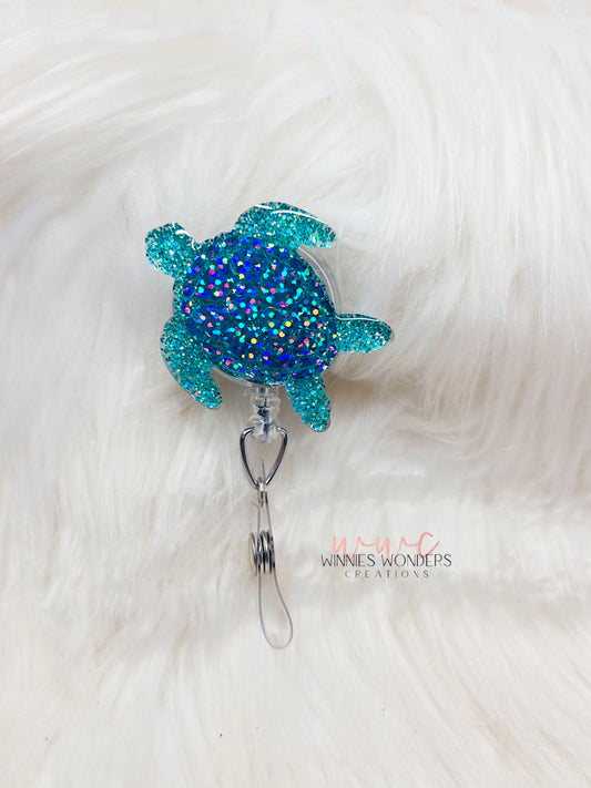 Sea Turtle Badge Reel