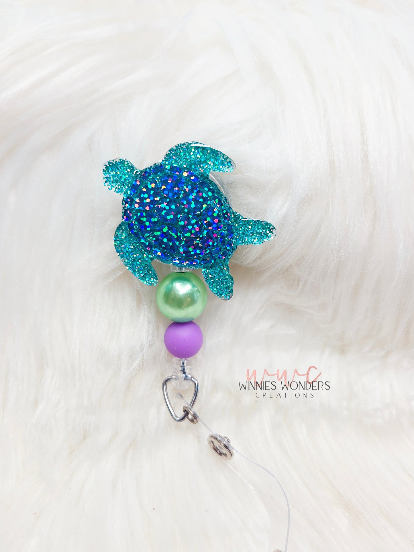 Sea Turtle Badge Reel
