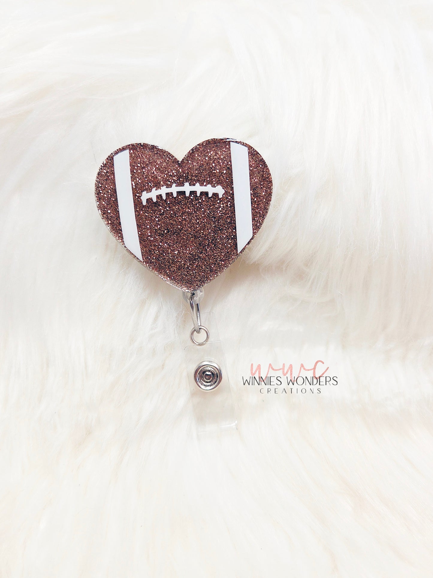 Football Heart Badge Reel