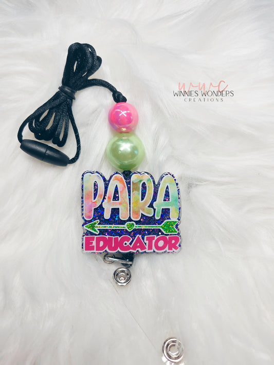 Para Educator Lanyard