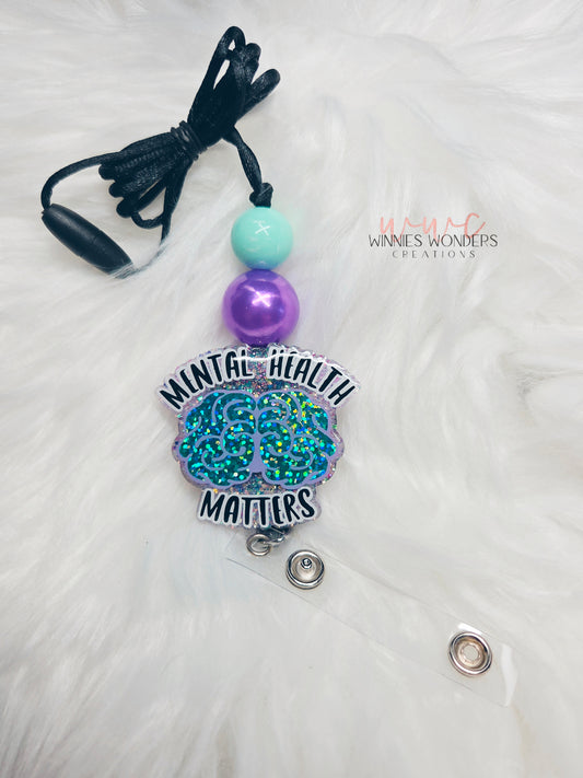 Mental Health Matters Lanyard