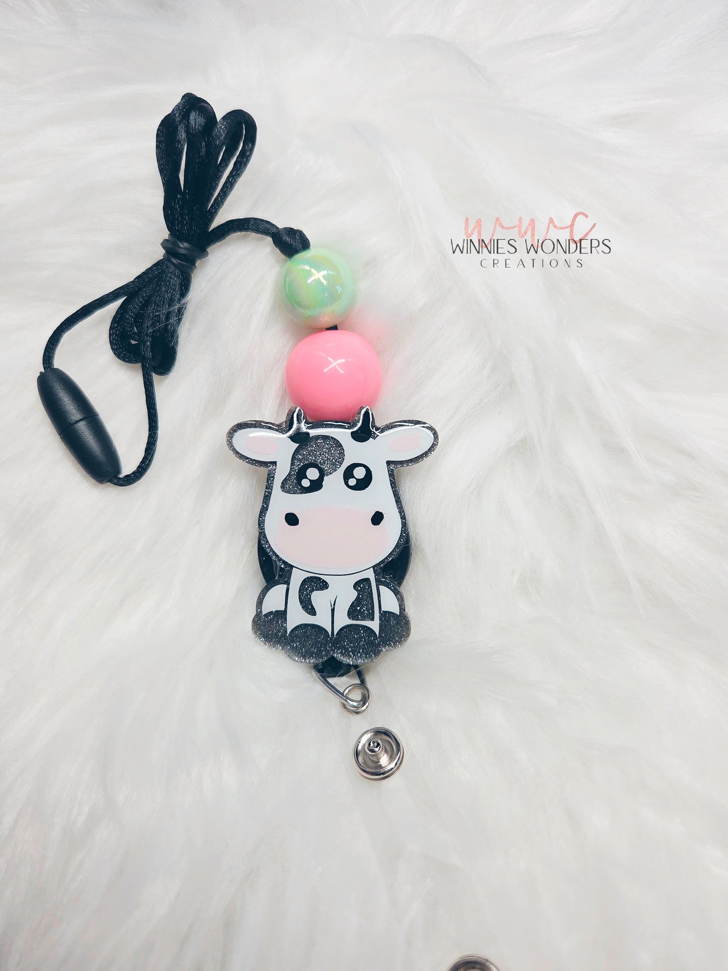 Cow Lanyard