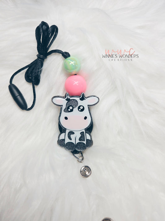 Cow Lanyard