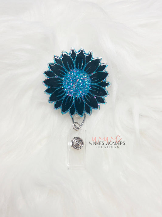 Sunflower Badge Reel