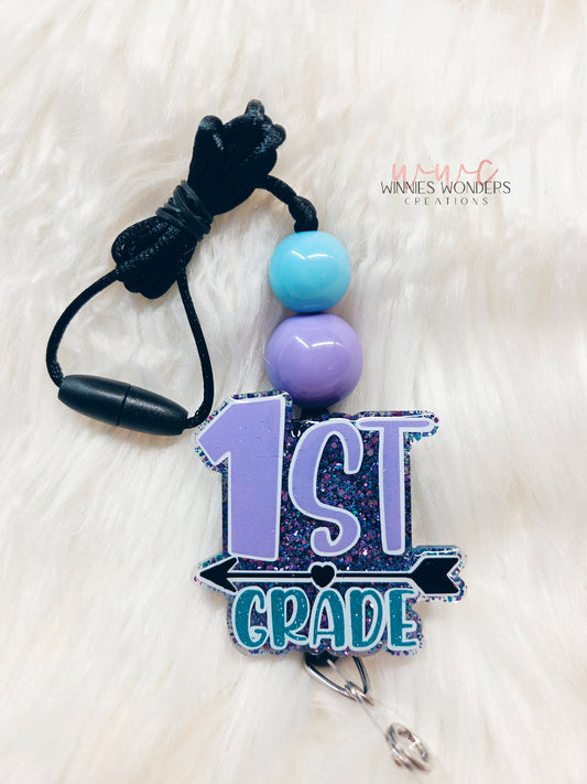1st Grade Teacher Lanyard