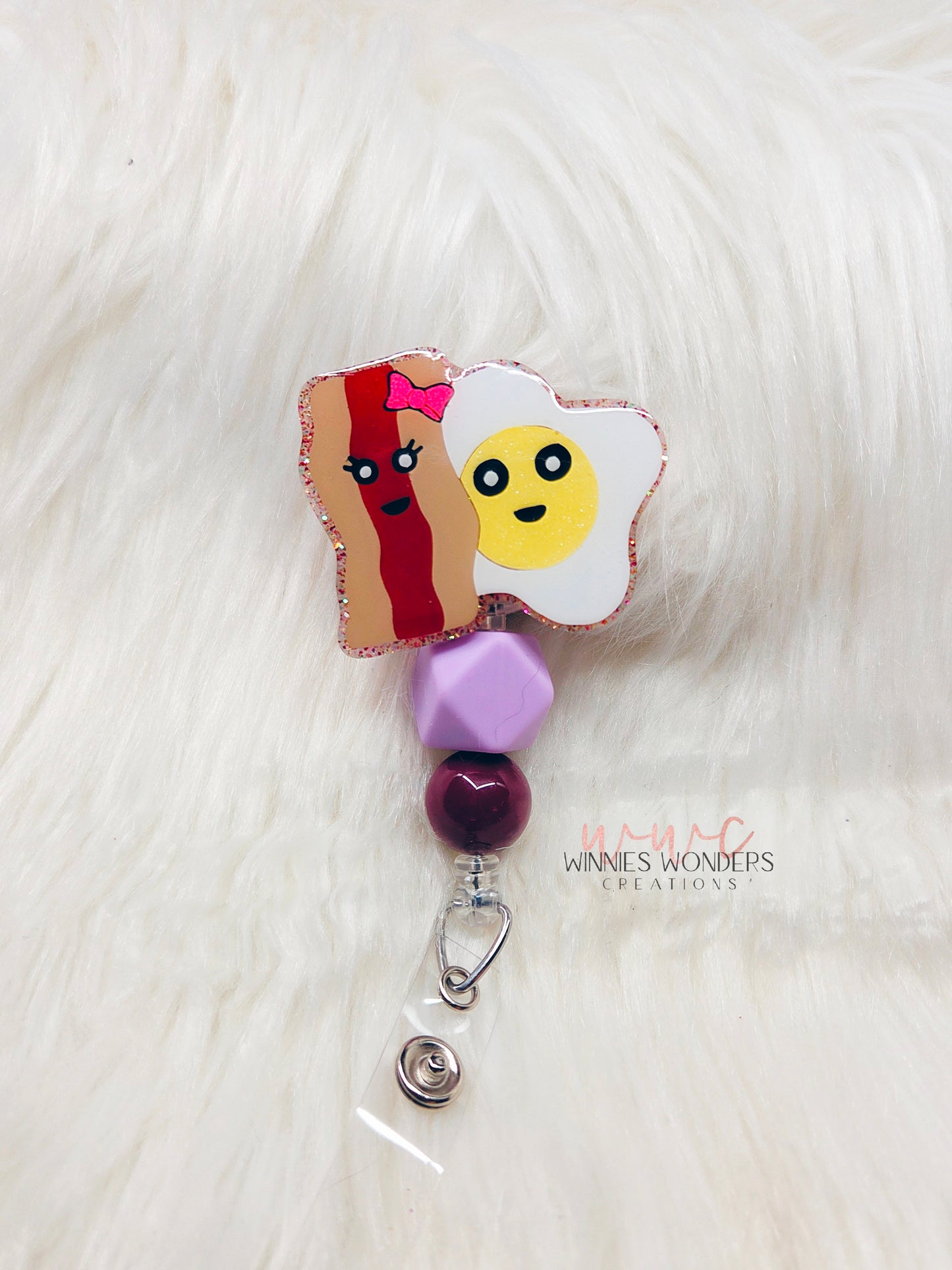Bacon and Eggs Badge Reel