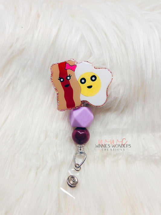 Bacon and Eggs Badge Reel