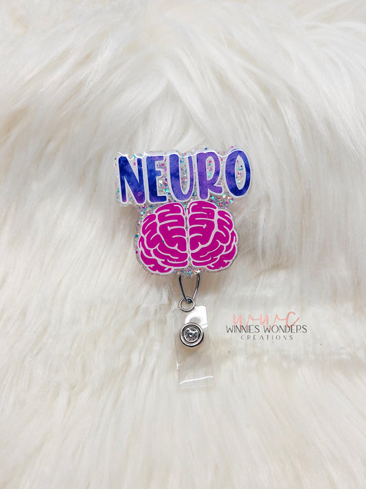 Neuro Brain Badge Reel