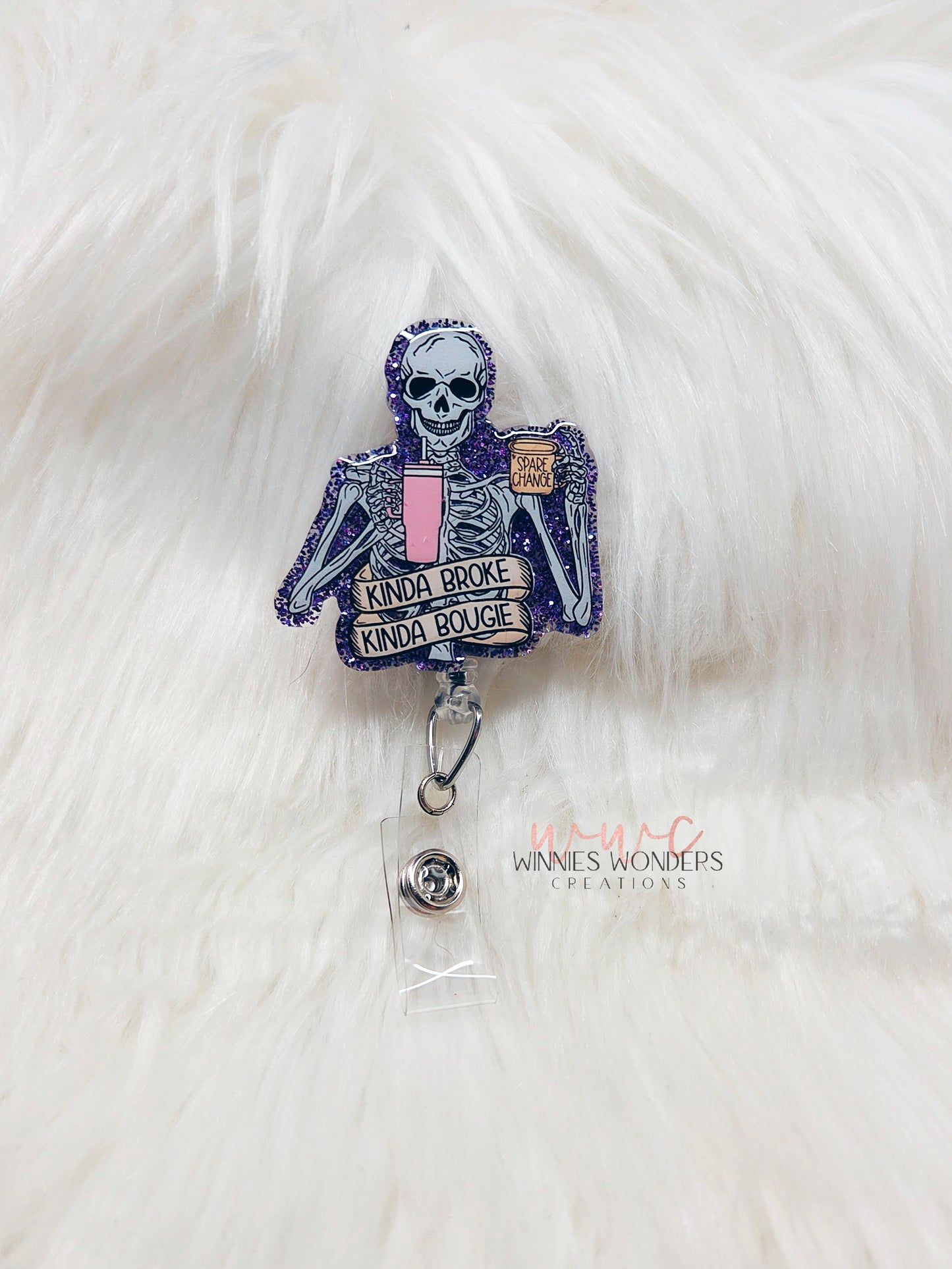 Kinda Broke, Kinda Bougie Badge Reel