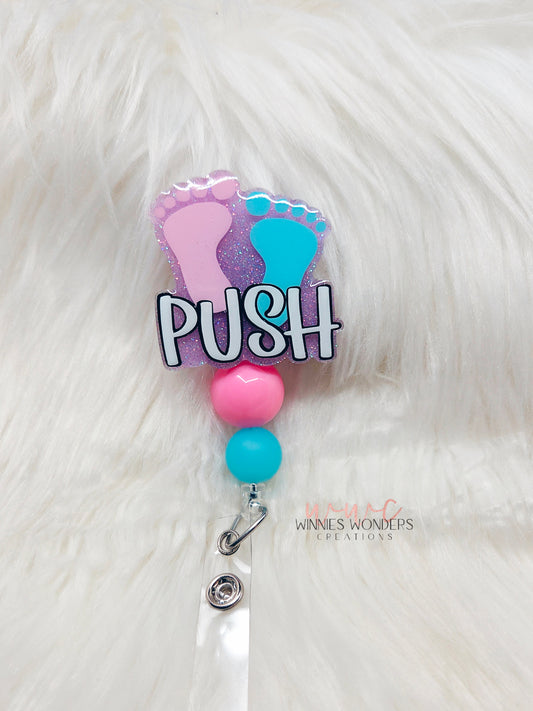 PUSH Badge Reel