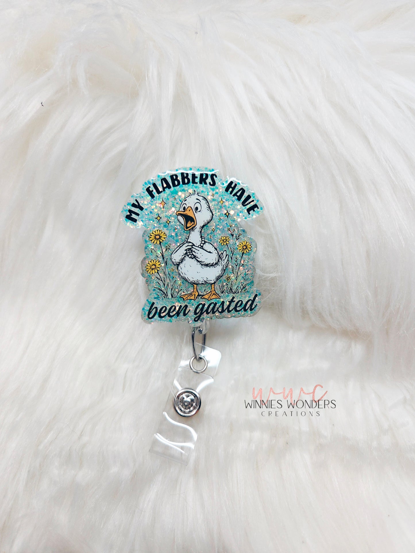 Flabbers are gasted Badge Reel