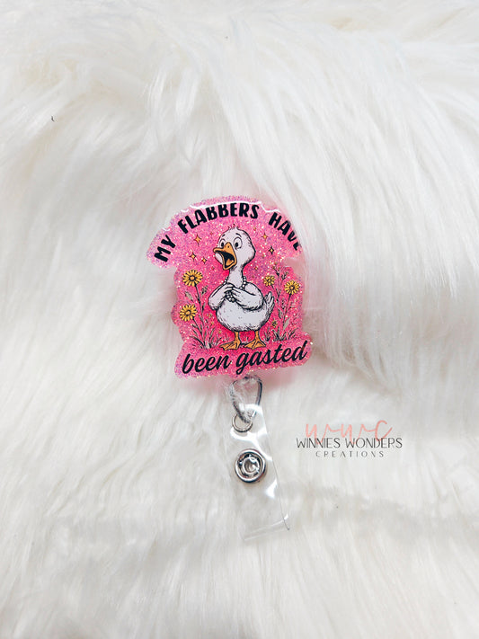 Flabbers are gasted Badge Reel