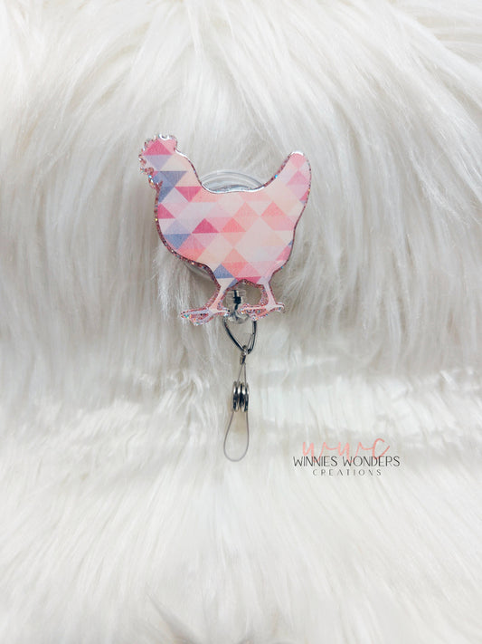 Rooster Badge Reel