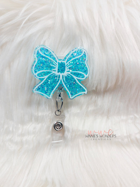 Bow Outline Badge Reel