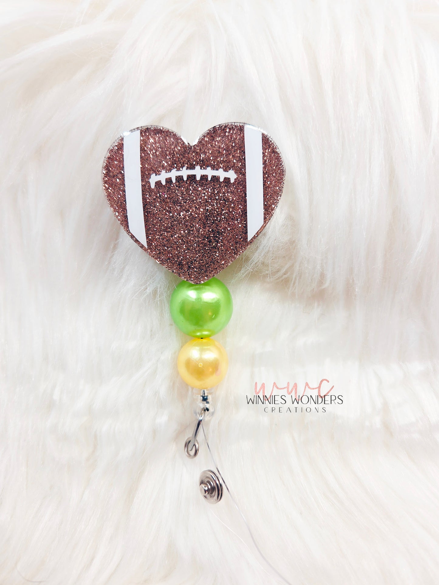 Football Heart Badge Reel