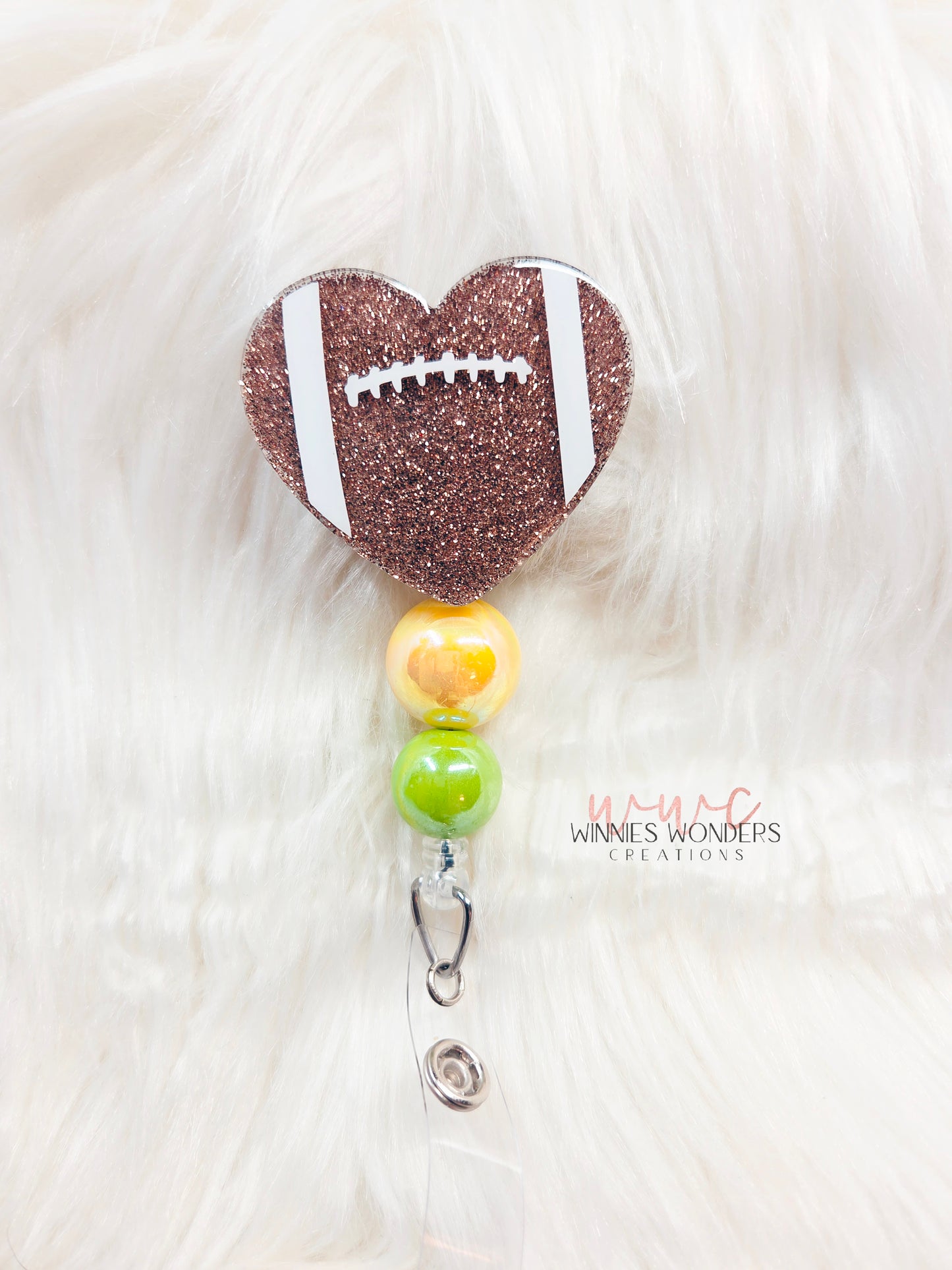 Football Heart Badge Reel