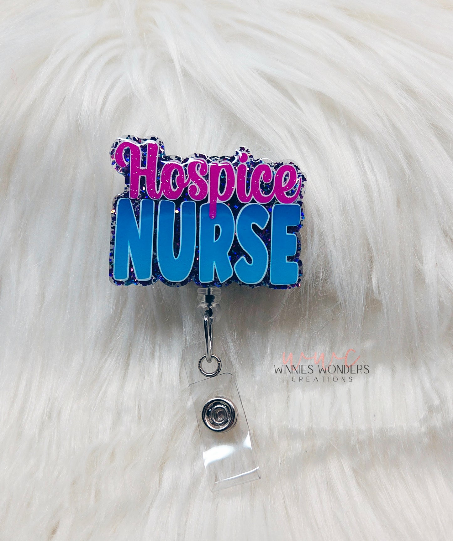 Hospice Nurse Badge Reel
