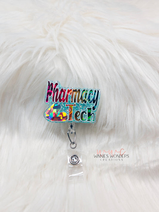 Pharmacy Tech Badge Reel