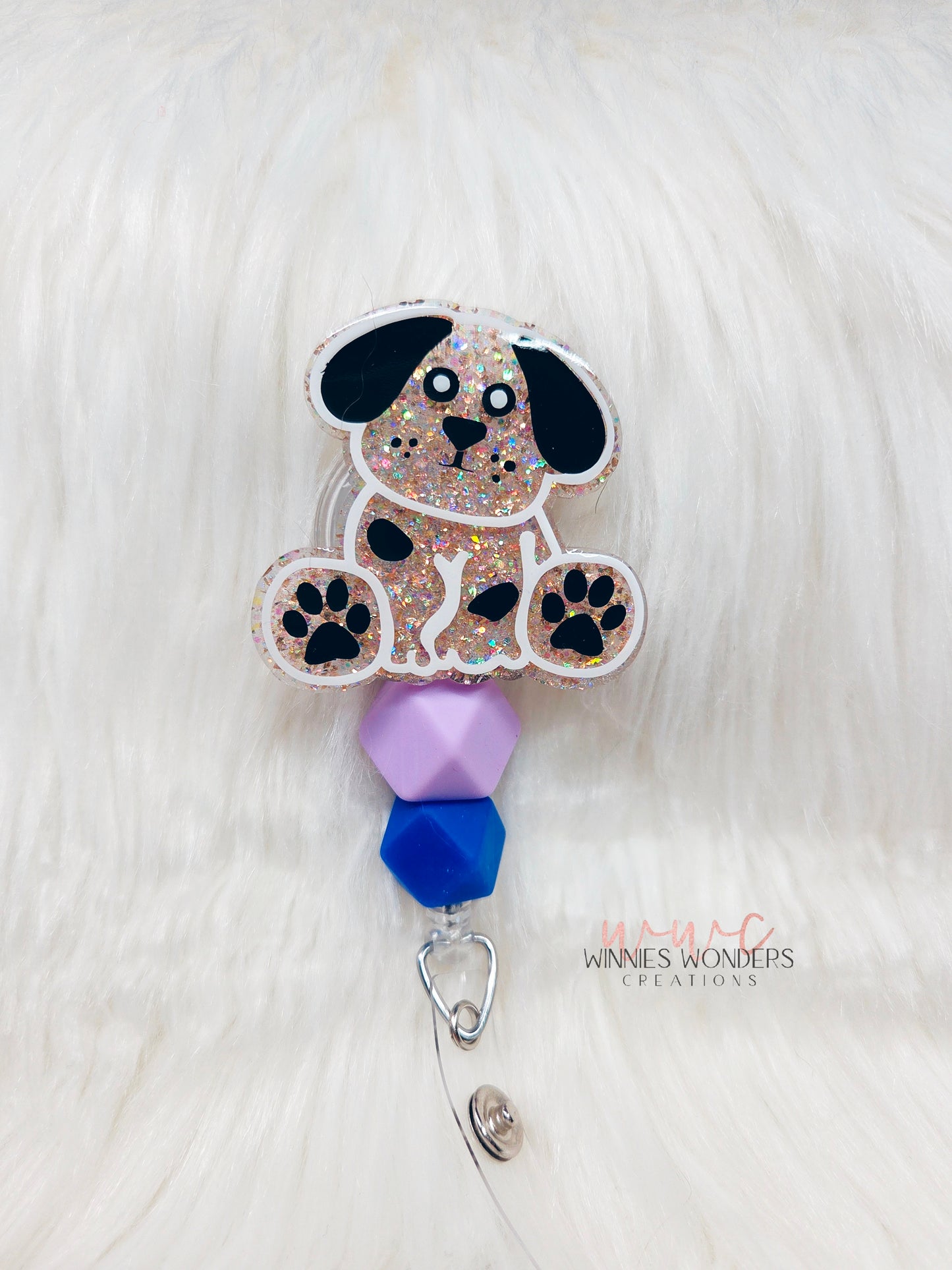 Dog Badge Reel