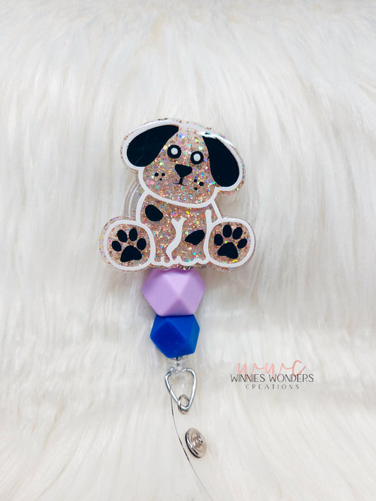 Dog Badge Reel