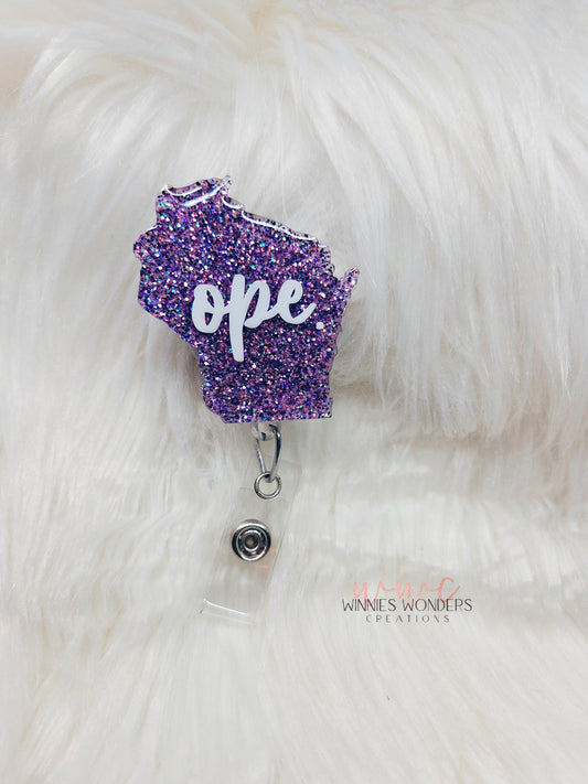 OPE Wisconsin Badge Reel