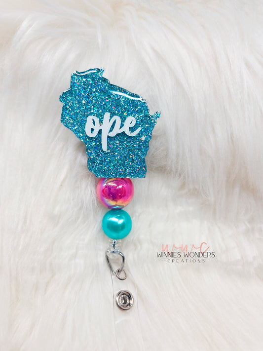 OPE Wisconsin Badge Reel