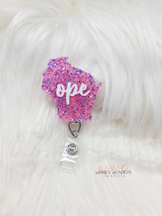 OPE Wisconsin Badge Reel
