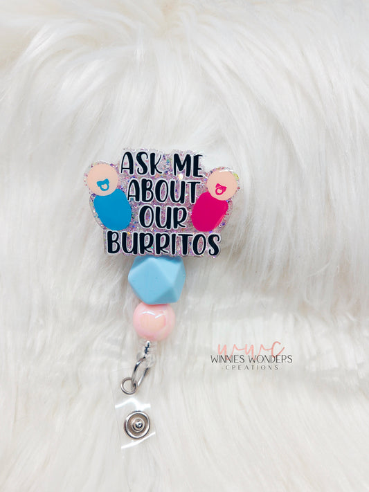 Ask me about our Burritos Badge Reel