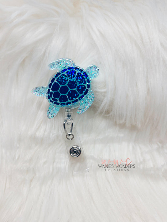 Sea Turtle Badge Reel
